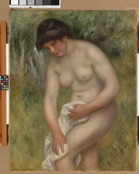 Nudo, Sfondo Verde, 1902